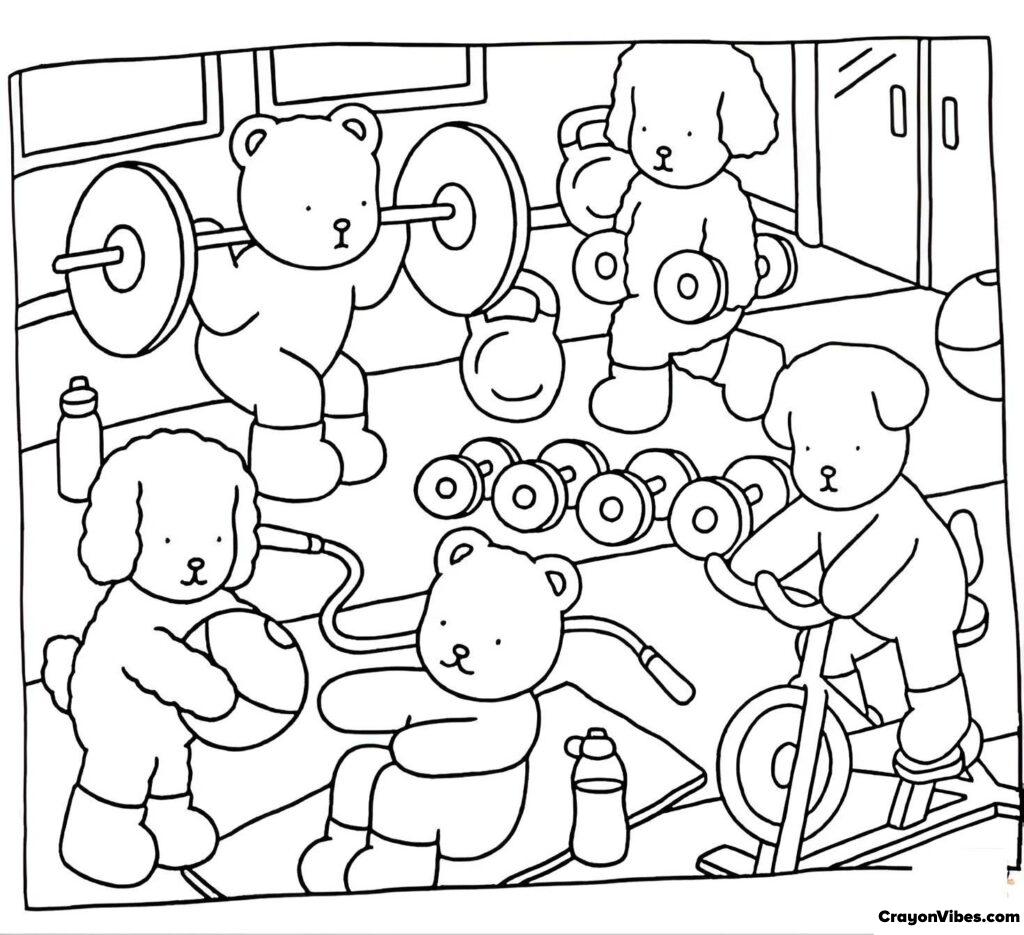 Bobbie goods coloring pages to print